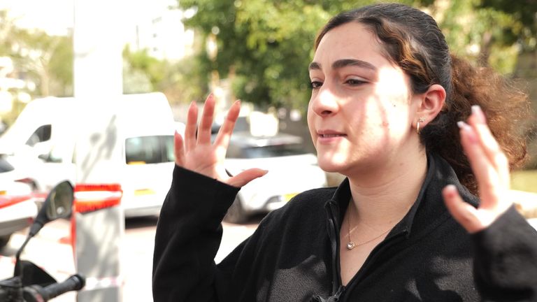 Part of a bomb cluster landed near Keshet's home