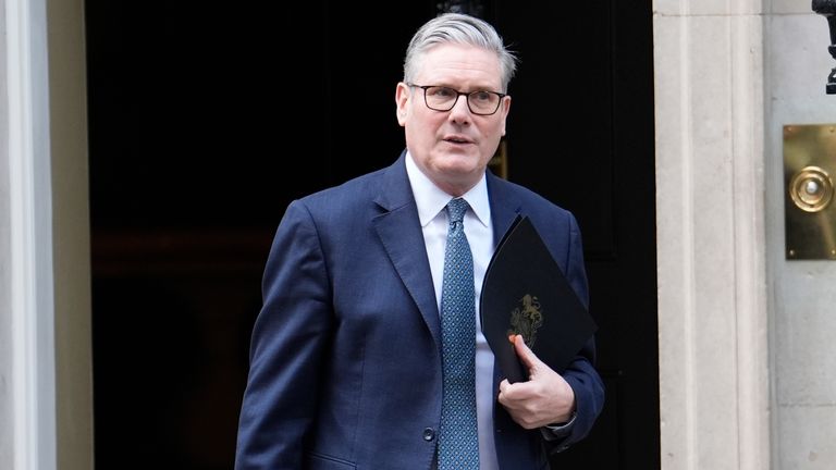 Prime Minister Sir Keir Starmer. Pic: PA