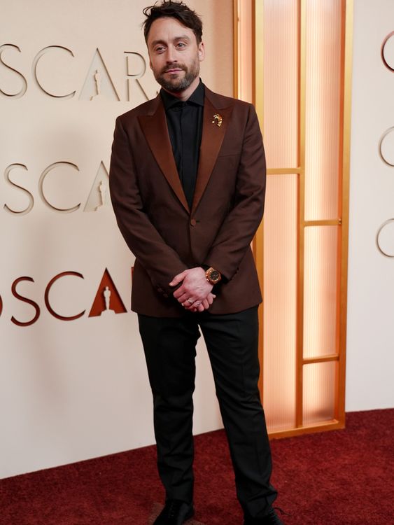 Kieran Culkin arrives at the Oscars on Sunday, March 15, 2026, at the Dolby Theatre in Los Angeles. Pic: AP