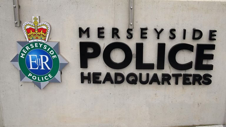 Merseyside Police Headquarters in Liverpool. Pic: PA