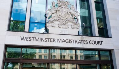 The man is due to appear at Westminster Magistrates' Court this week. Pic: iStock