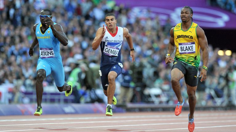 Gemili made his Olympic debut at 18 and raced Jamaican Yohan Blake