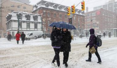 Winter’s grip continues across much of Canada; forecasts call for snow, freezing rain