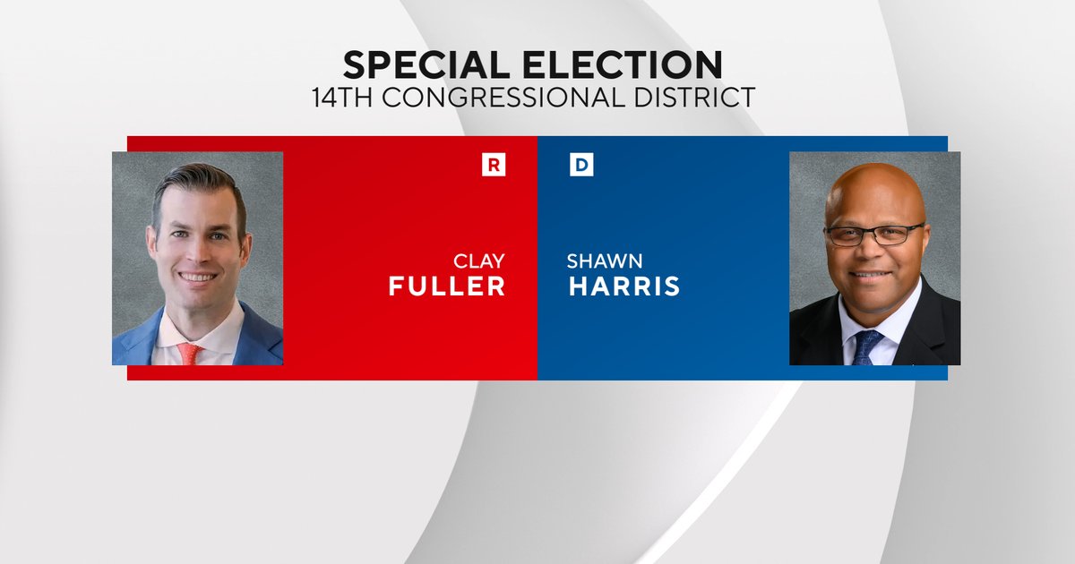 Republican Clay Fuller and Democrat Shawn Harris advance to runoff in Georgia special election, CBS News projects
