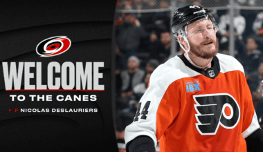 Canes Acquire Nicolas Deslauriers From Flyers