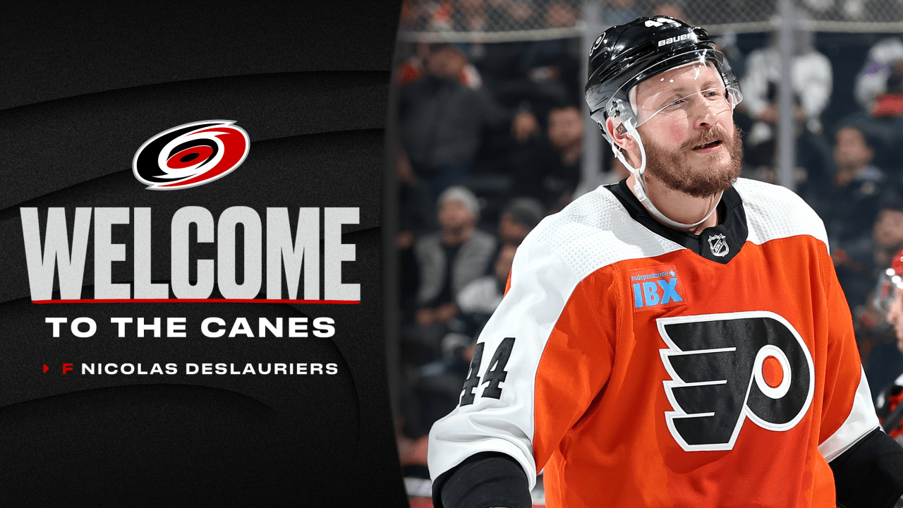 Canes Acquire Nicolas Deslauriers From Flyers