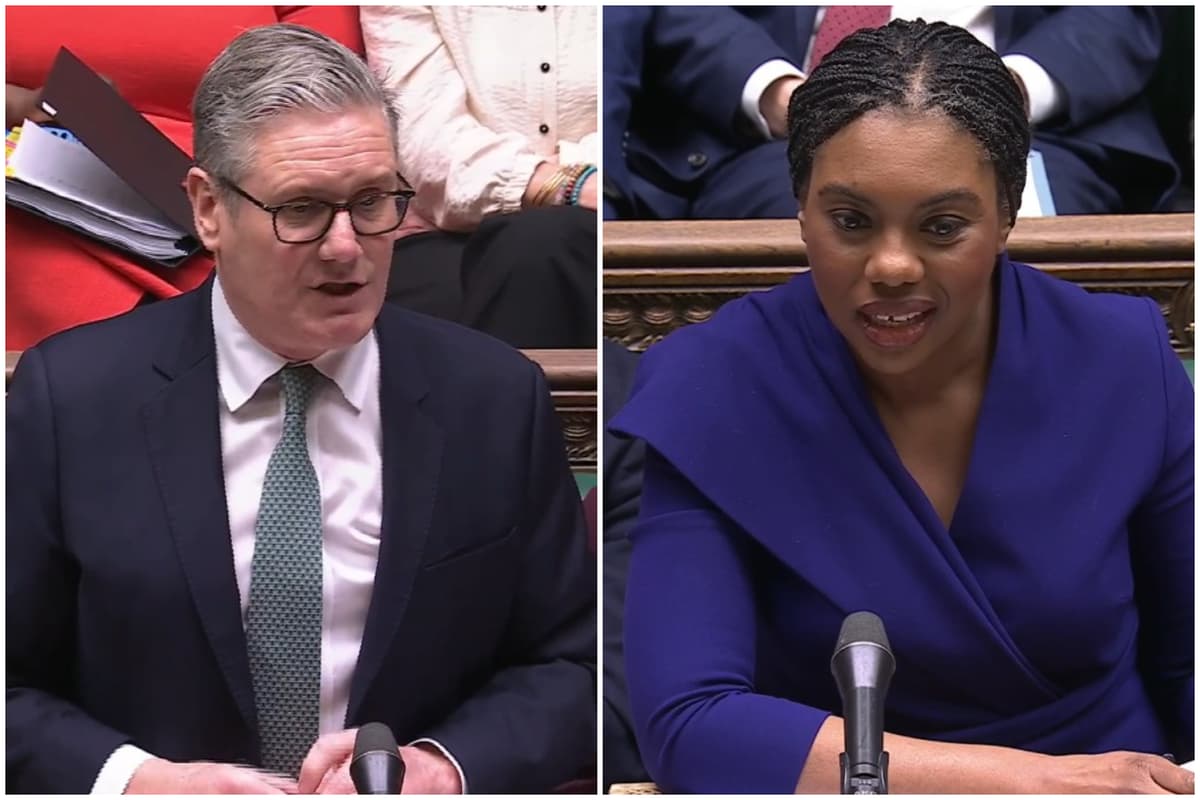 Starmer slams Badenoch for 'mother of all U-turns' on Trump's Iran war in angry PMQs clash - London Evening Standard