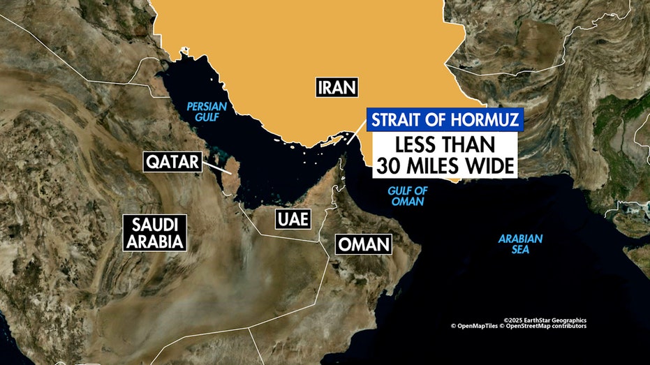 Strait of Hormuz at standstill