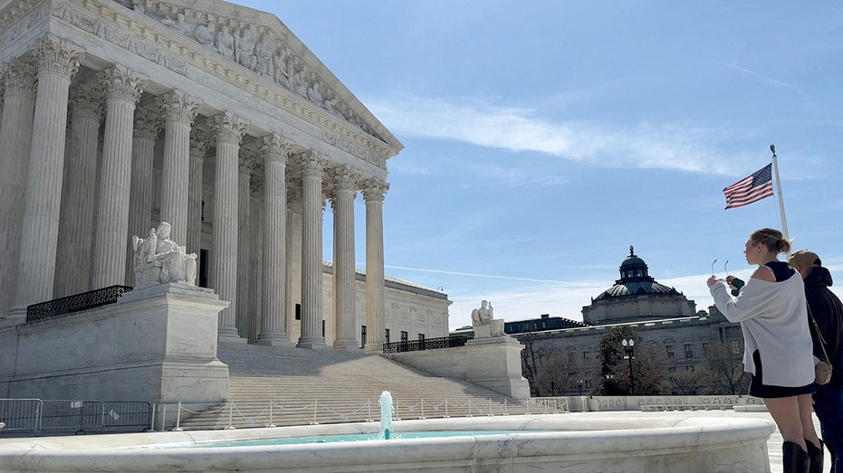 Supreme Court building in Washington, DC