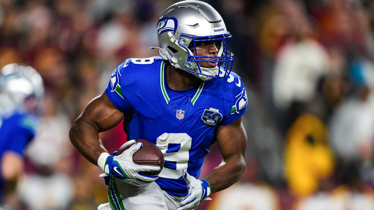 Chiefs signing ex-Seahawks RB Kenneth Walker III, MVP of Super Bowl LX, to three-year deal