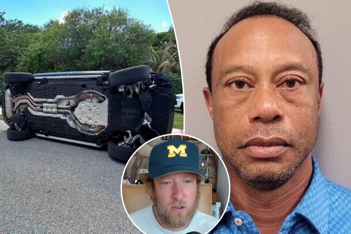Dave Portnoy crushes Tiger Woods after DUI arrest: 'Put him in jail'