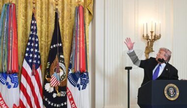 Trump Brags About Gold Curtains as Americans Die in Iran War