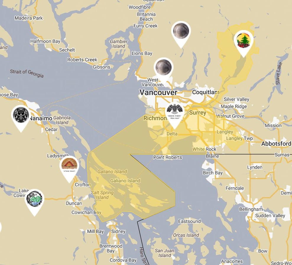 tsawwassen first nation traditional territory lands