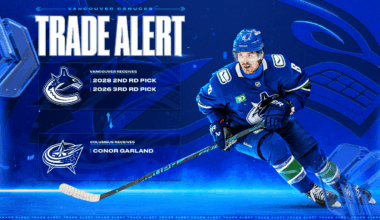 CANUCKS ACQUIRE 2ND AND 3RD ROUND PICKS FROM COLUMBUS