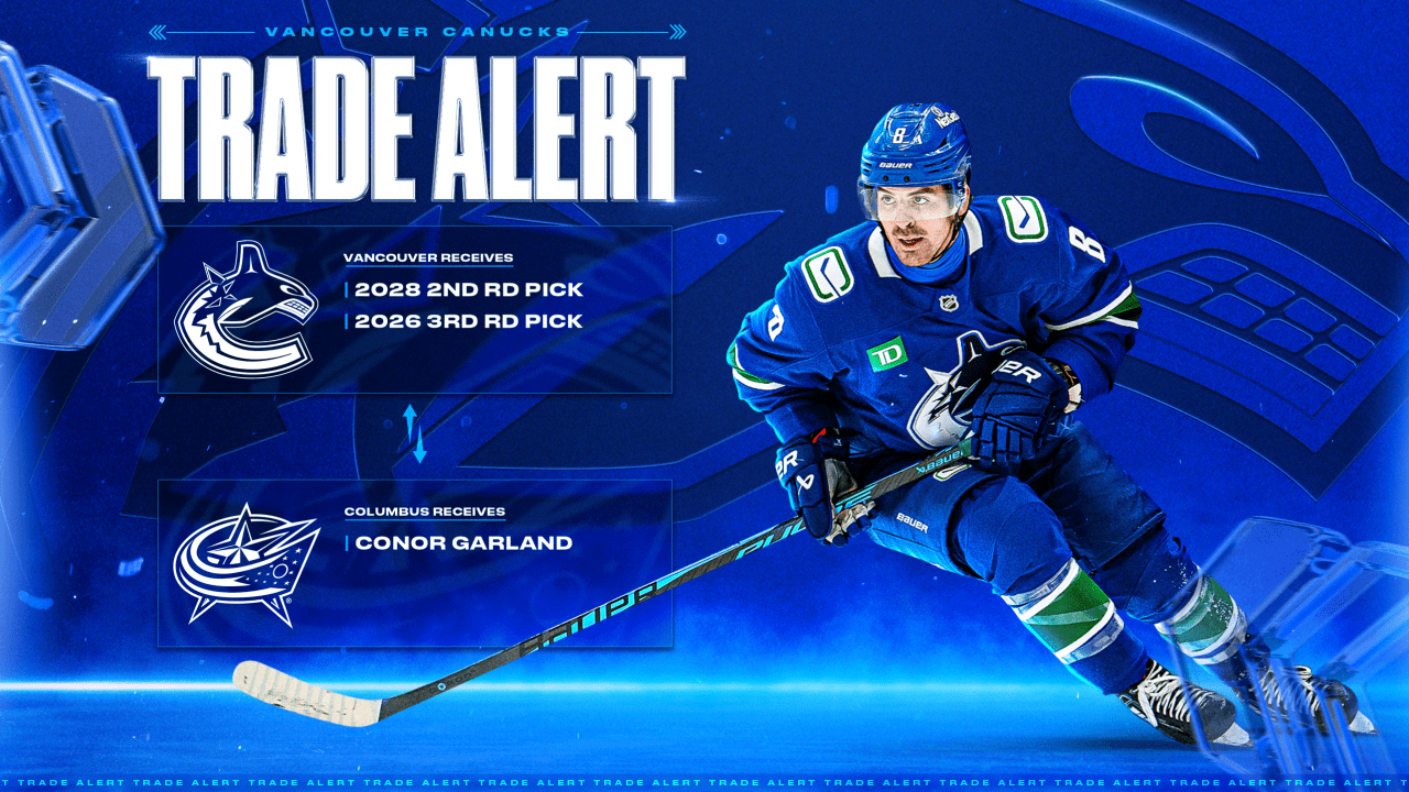 CANUCKS ACQUIRE 2ND AND 3RD ROUND PICKS FROM COLUMBUS