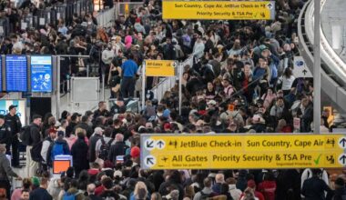 ICE officers set to deploy to airports as delays mount : NPR