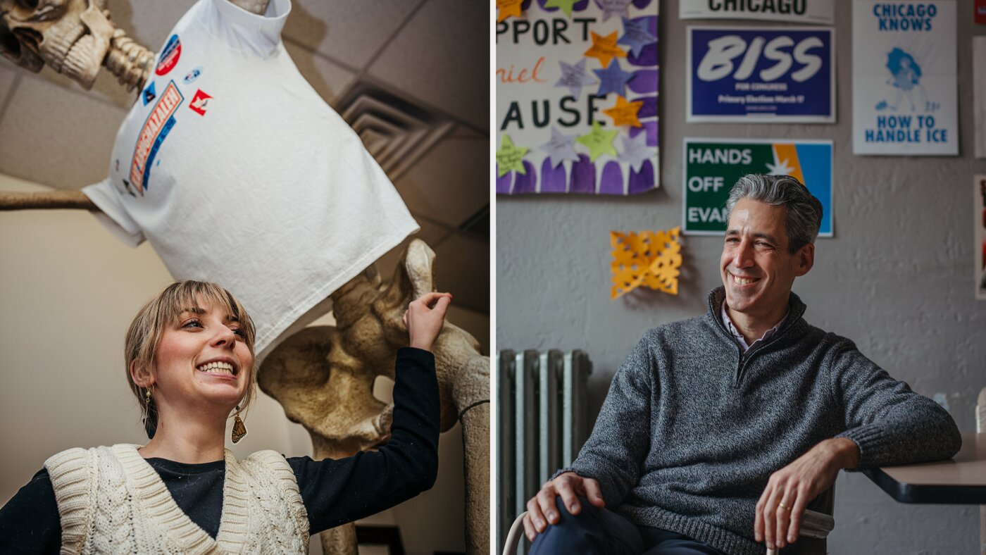 A race for a safe blue seat tests how far left Democrats want new leaders to go : NPR