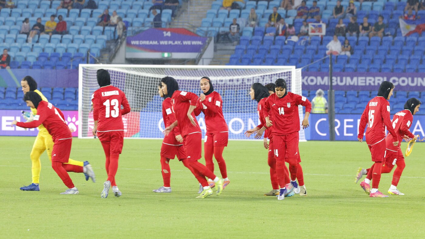 5th member of Iranian women's soccer team gives up asylum in Australia : NPR