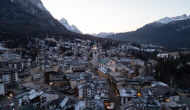 Olympic legacy, celebrity glamour in the Dolomites : NPR