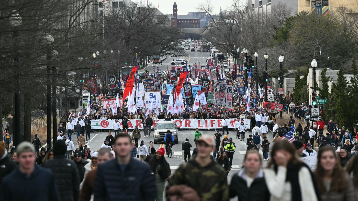 Number of abortions in the U.S. holds steady at 1.1 million, a new report says : NPR