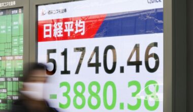 World shares tumble as Iran war pushes oil prices : NPR