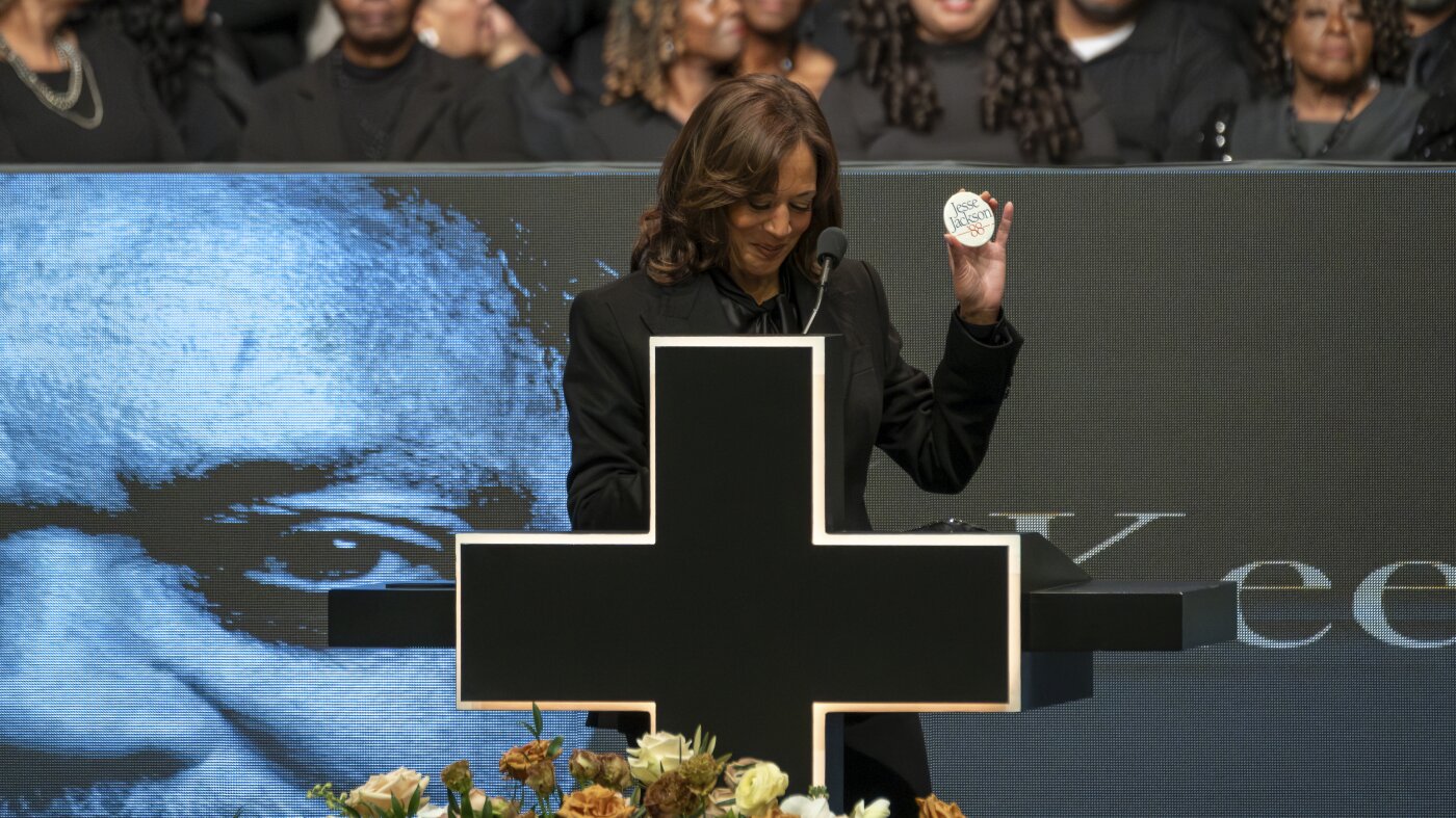 Scenes from Jesse Jackson's homegoing services : The Picture Show : NPR