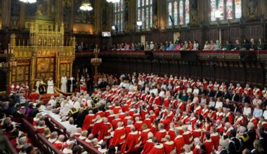 Britain's Parliament boots last hereditary Lords after 700 years : NPR
