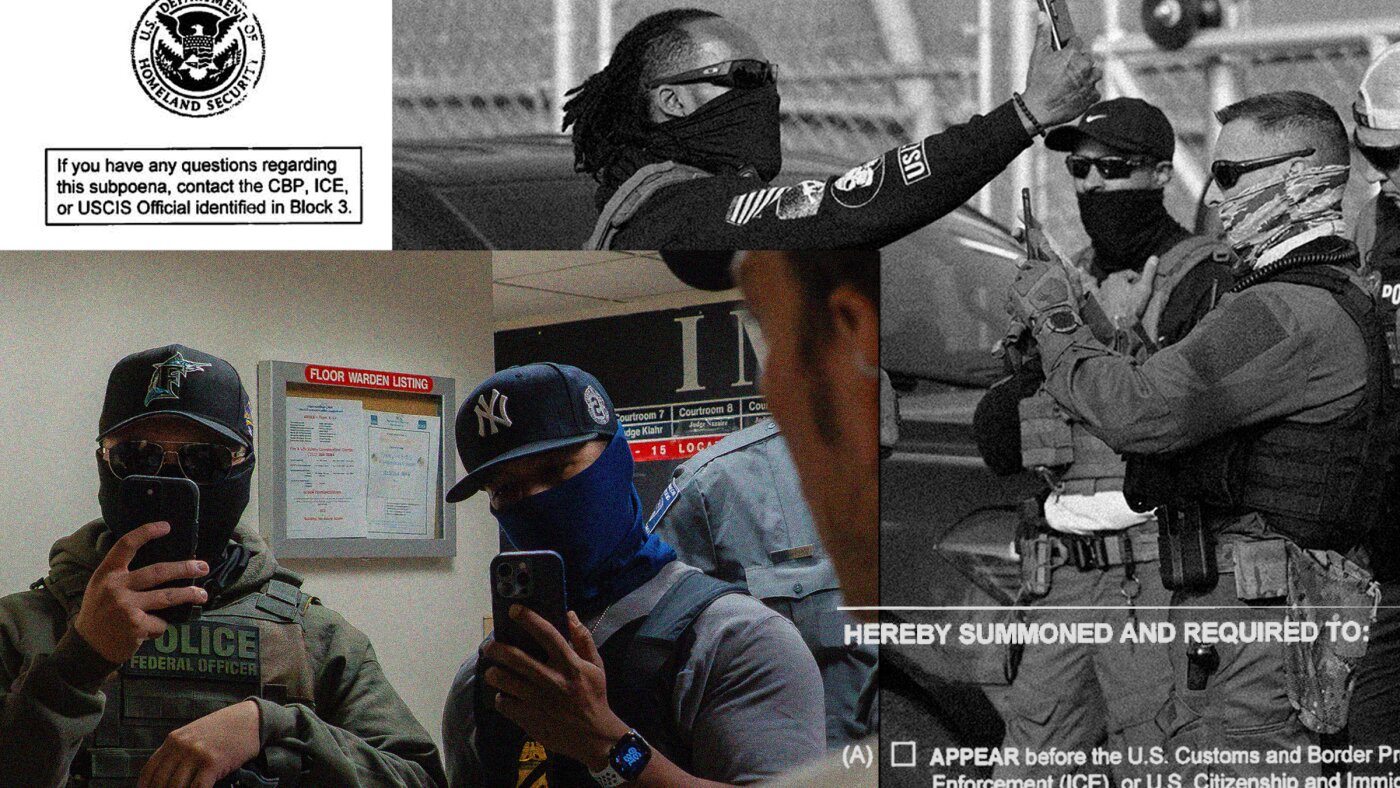 ICE is using mass surveillance on American citizens, activists : NPR