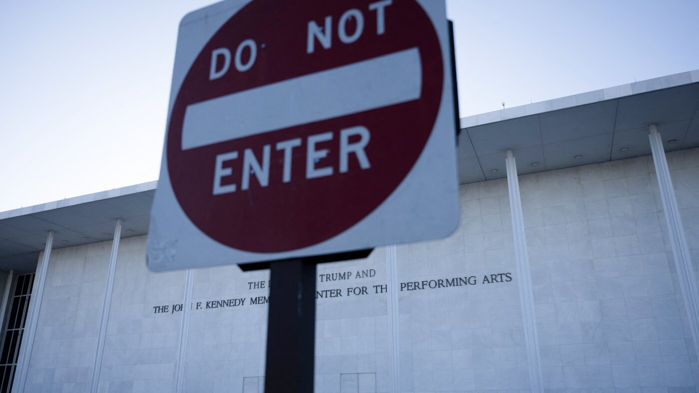 Kennedy Center board and Trump are sued by 8 architecture and culture groups : NPR