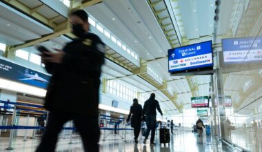 Travelers pay airport security fees, while TSA is not paid : NPR