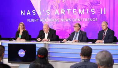 NASA sets Artemis II crewed moon mission launch for April 1 : NPR