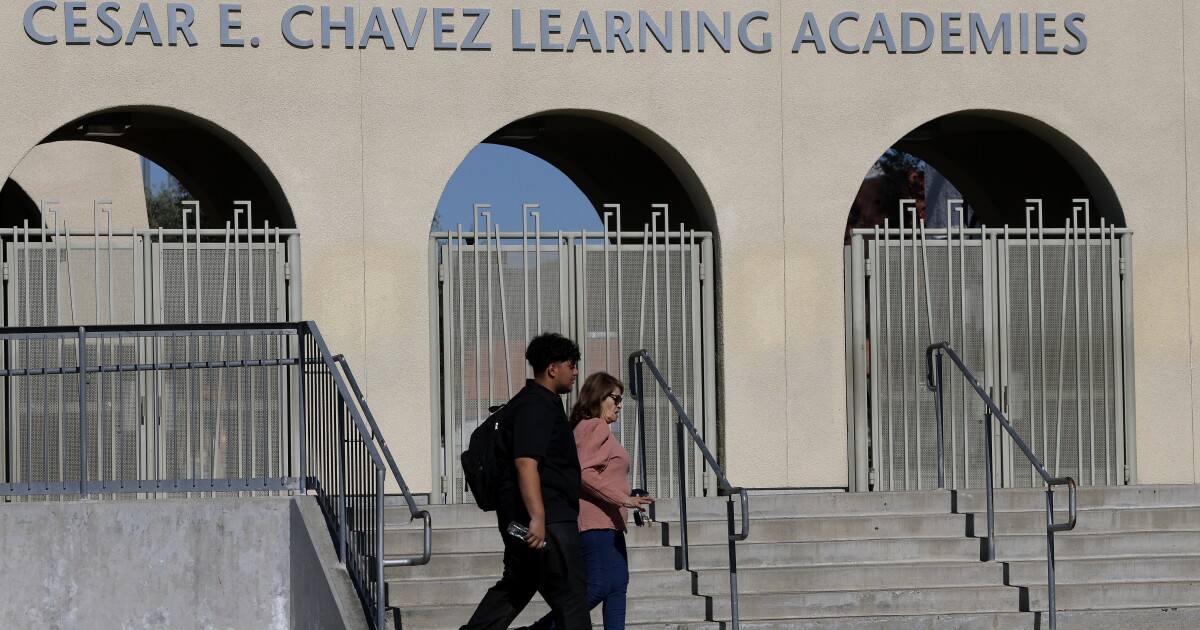 César Chávez schools - LAist