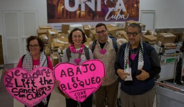 Tons of aid flows into Cuba as humanitarian convoy lands on struggling island