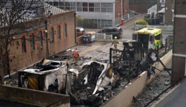 UK police investigate after Jewish charity ambulances set ablaze