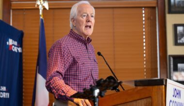 Texas Sen. Cornyn tries to hold seat, Democrats Crockett, Talarico face off