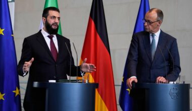 German leader sees many Syrians returning home