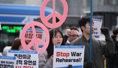 US begins large military drill with South Korea while waging war in the Middle East