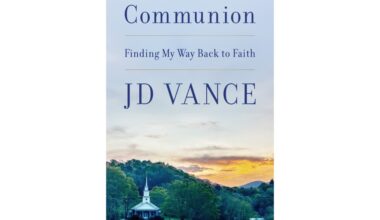 Vice President JD Vance's new book is about his religious faith