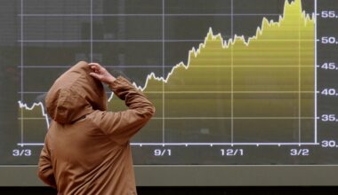 Global shares fall after Trump's Iran threats