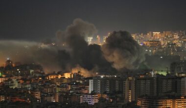 Israeli strikes hit Iran and Lebanon as US targets Iranian warship fleet