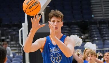 World's tallest basketball player, 7-foot-9 Olivier Rioux, is transferring from Florida