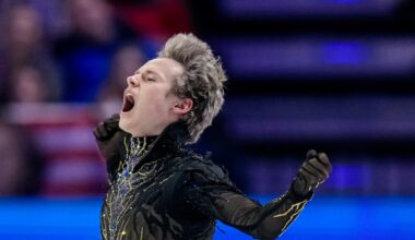 Malinin gets 'three-peat' with world figure skating title