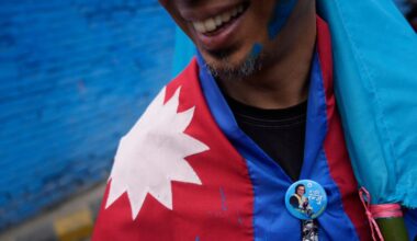 Nepal election: ex-rapper's party leads early results