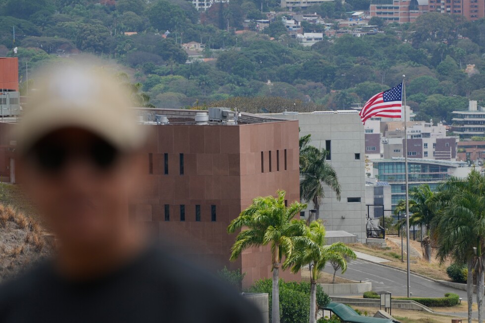 US flag raised at embassy in Venezuela for the 1st time since 2019