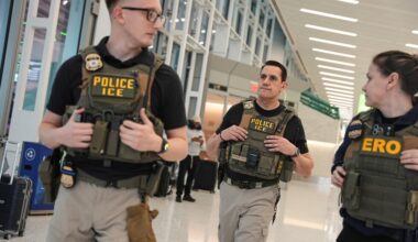 Federal immigration officers deployed to airports amid government shutdown