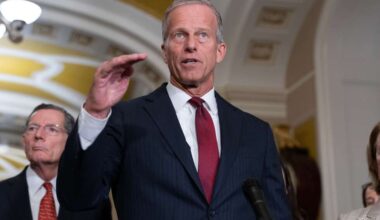 Republicans plan talkathon on voting bill as they face Trump pressure