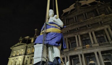 Trump places statue of Christopher Columbus near the White House