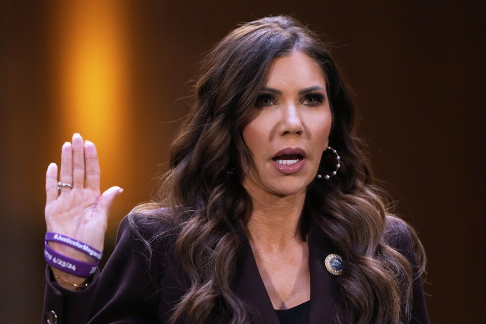 Noem defends her portrayal of killed Minneapolis protesters as agitators