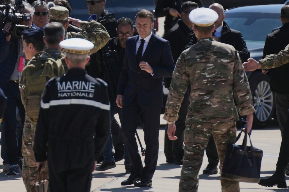 Macron to visit Cyprus after UK base was struck in Iran war