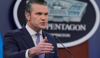 Iran still firing missiles, U.S. ground operations remain an option, Hegseth says